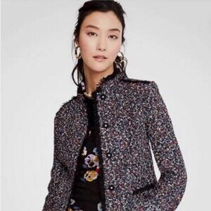 Ann Taylor Petite Fiesta Tweed Jacket